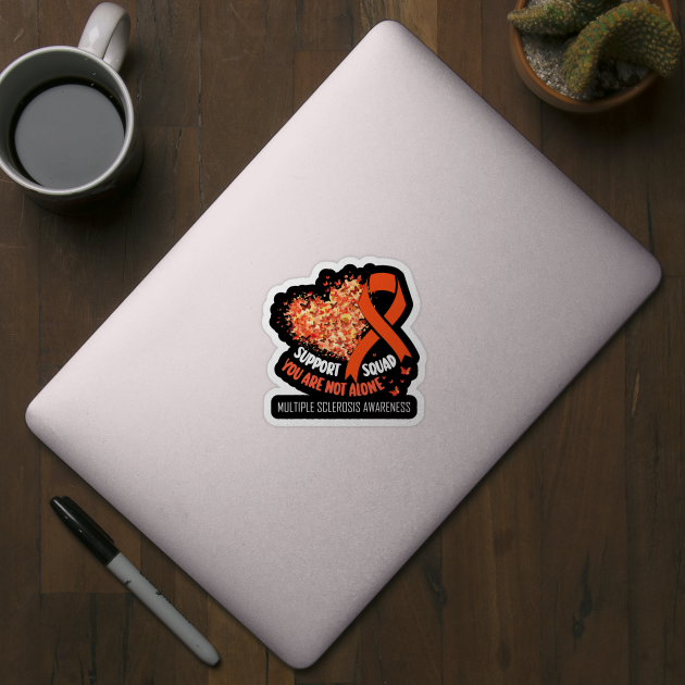 Multiple Sclerosis Squad, multiple sclerosis Awareness by AlmaDesigns